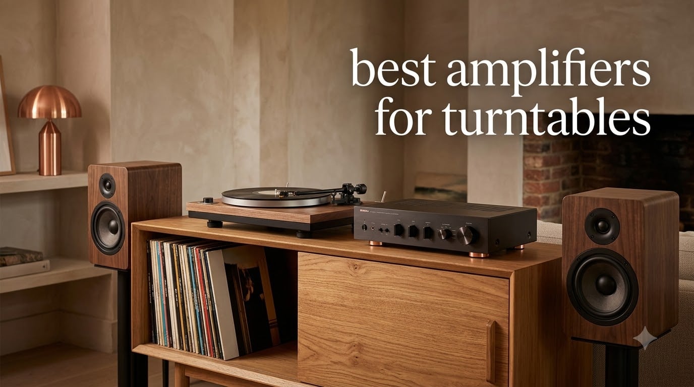 best amplifiers for turntables