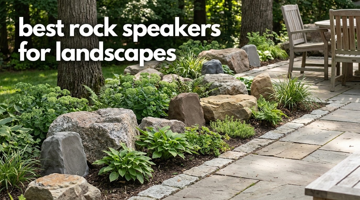 best rock speakers for landscapes
