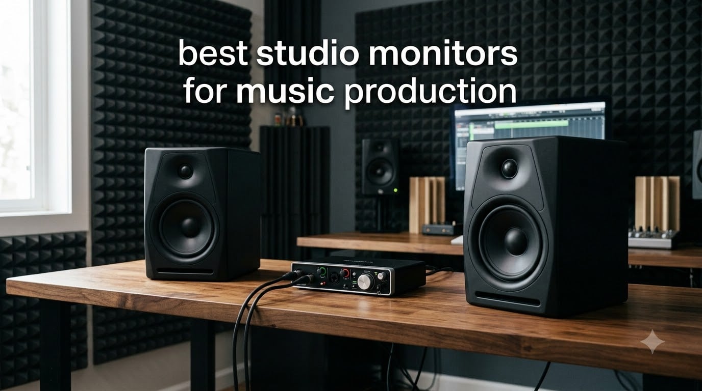 best studio monitors for music production