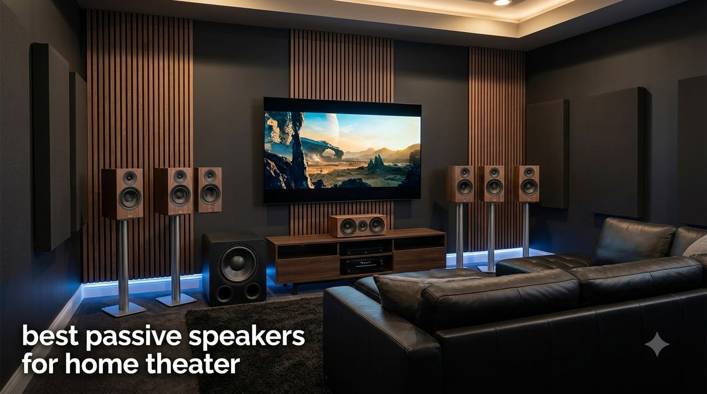 best passive speakers for home theater