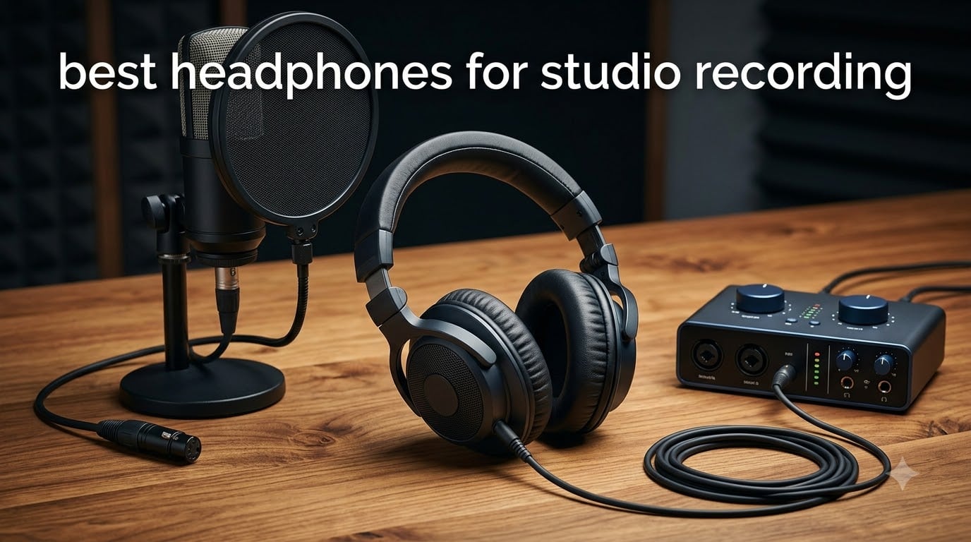 best headphones for studio recording
