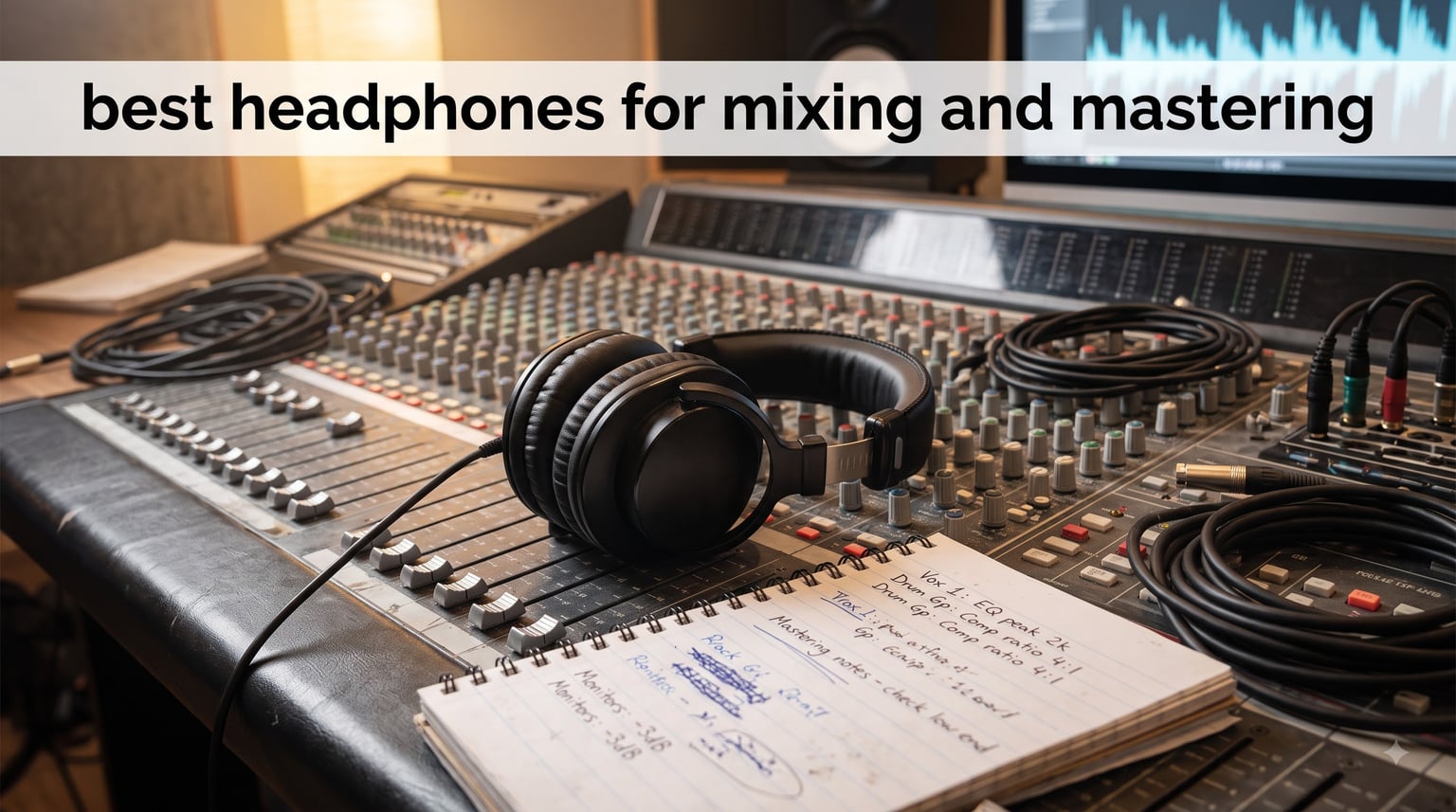 best headphones for mixing and mastering