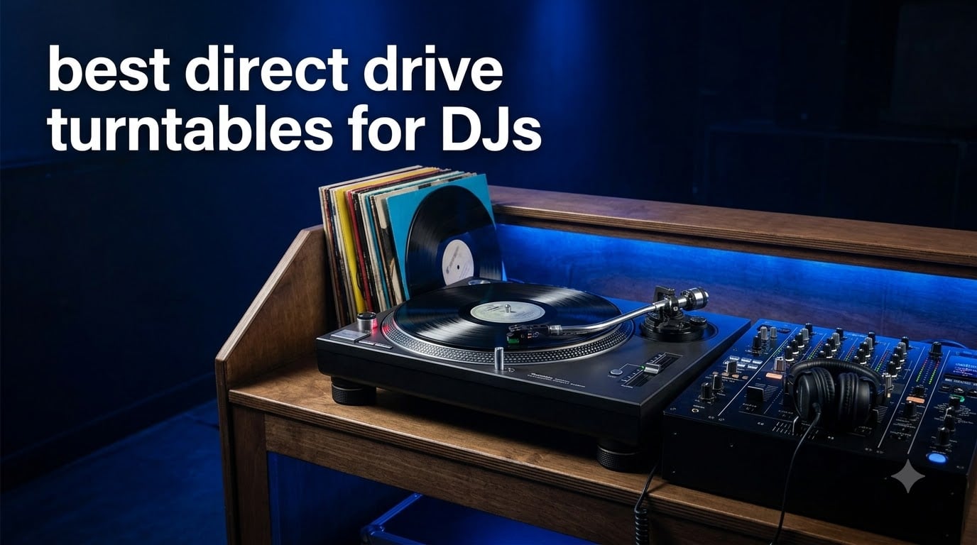 best direct drive turntables for DJs