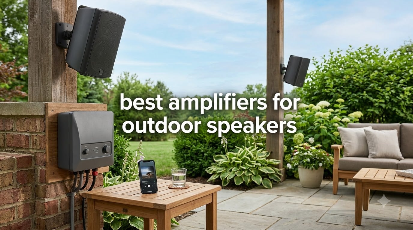 best amplifiers for outdoor speakers