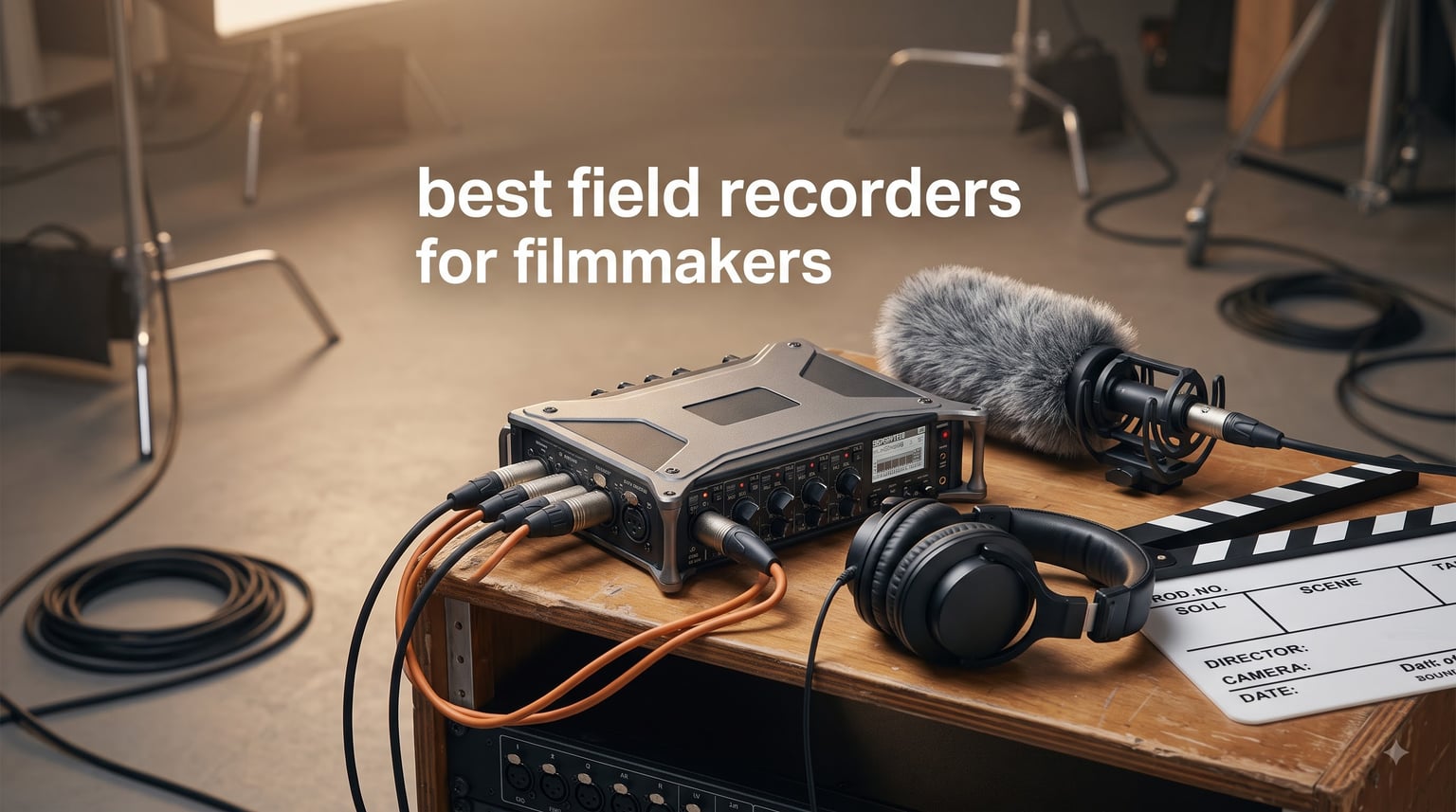 best field recorders for filmmakers