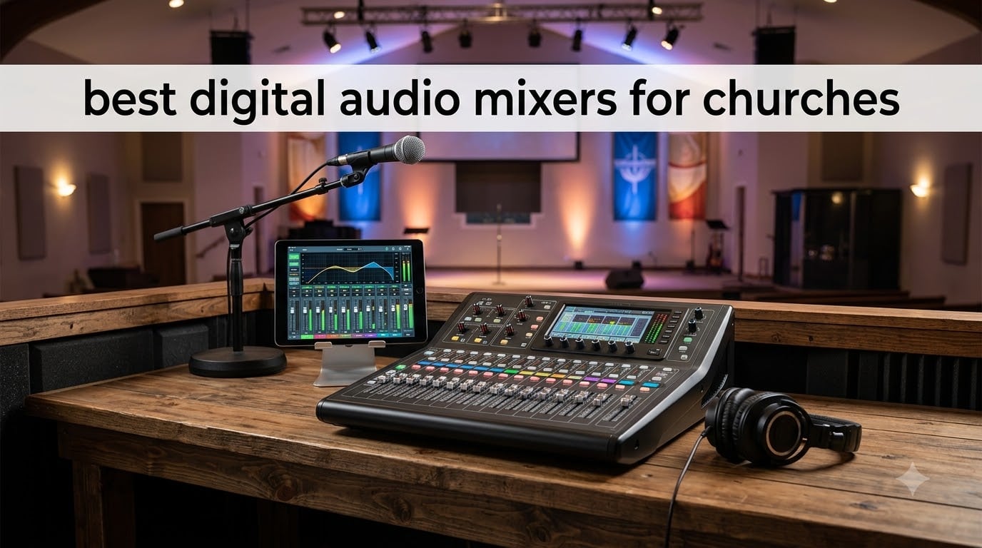 best digital audio mixers for churches