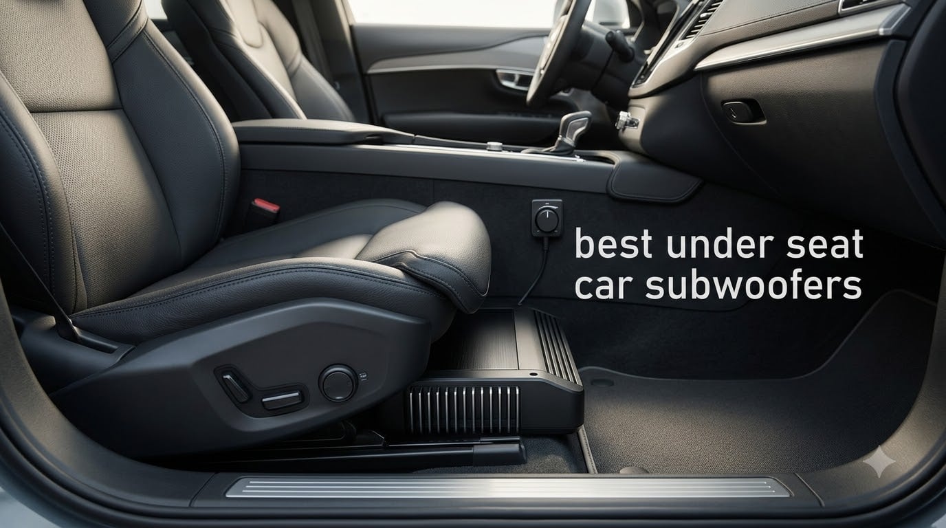 best under seat car subwoofers