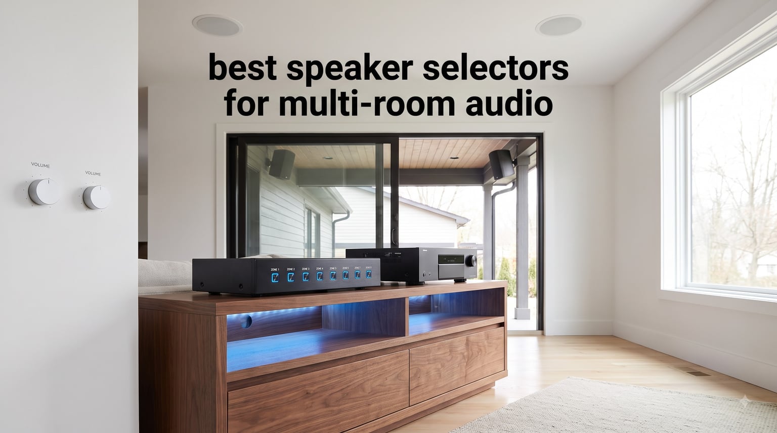 best speaker selectors for multi-room audio