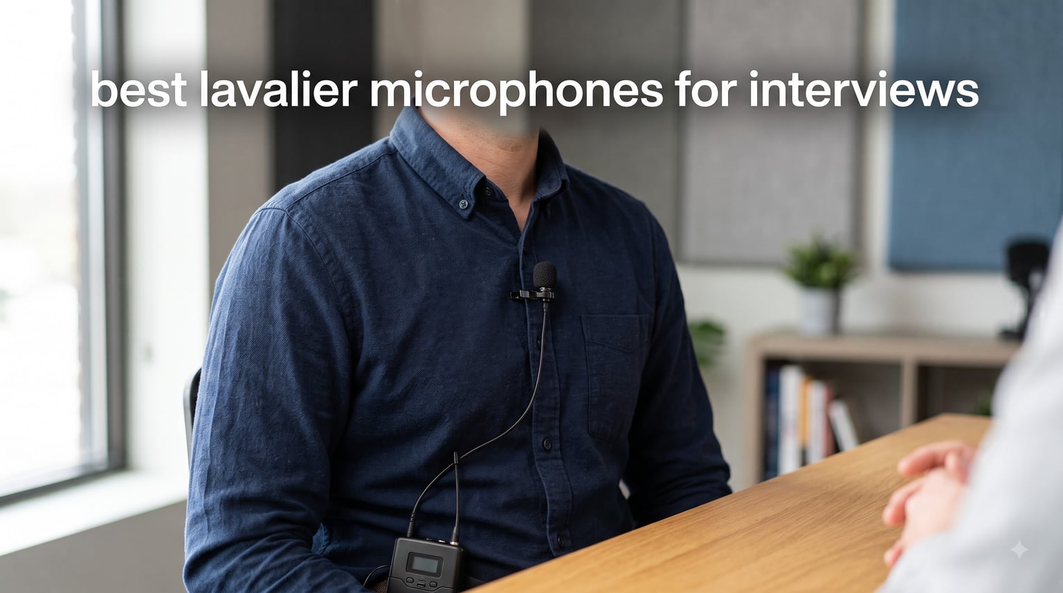 best lavalier microphones for interviews