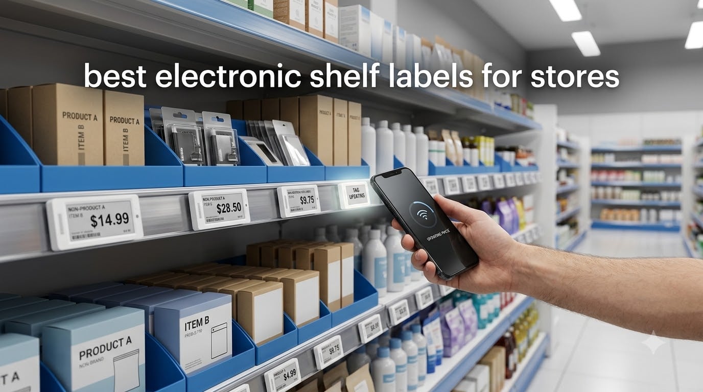 best electronic shelf labels for stores