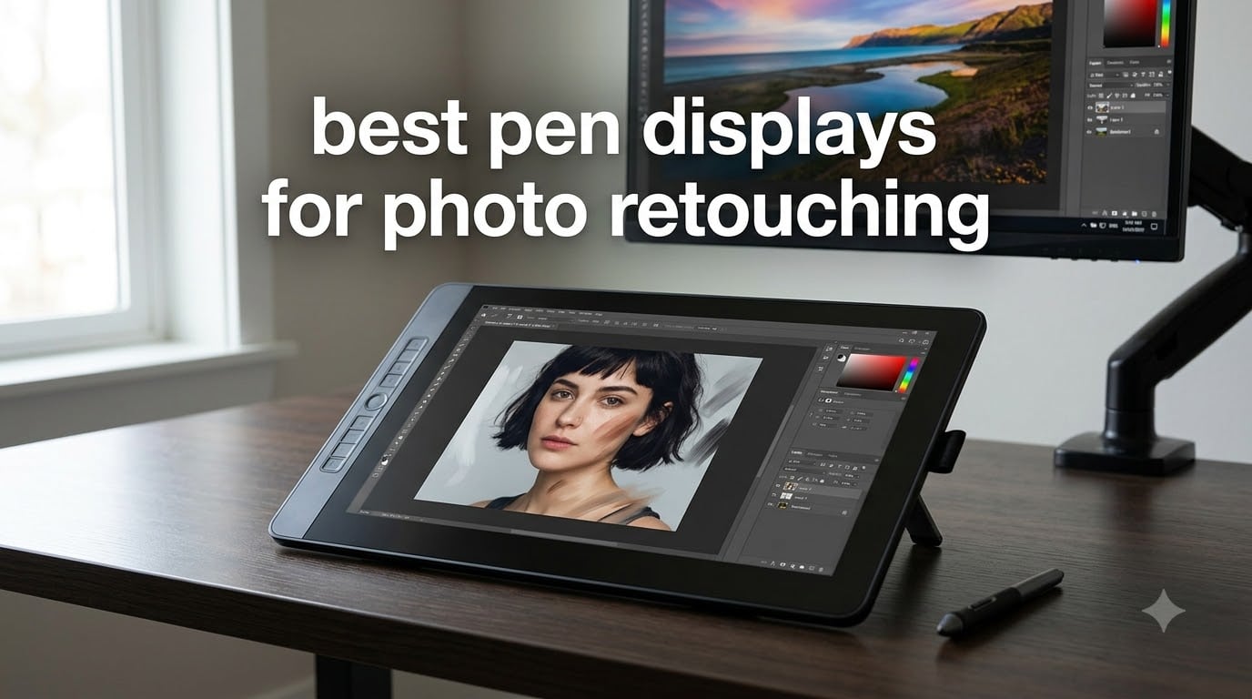 best pen displays for photo retouching