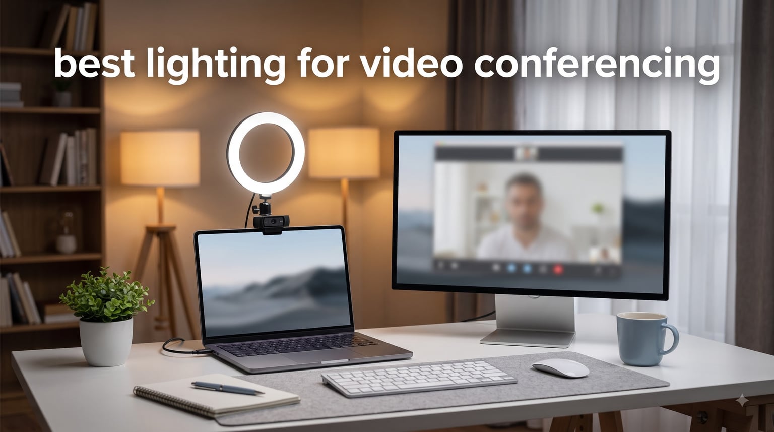 best lighting for video conferencing