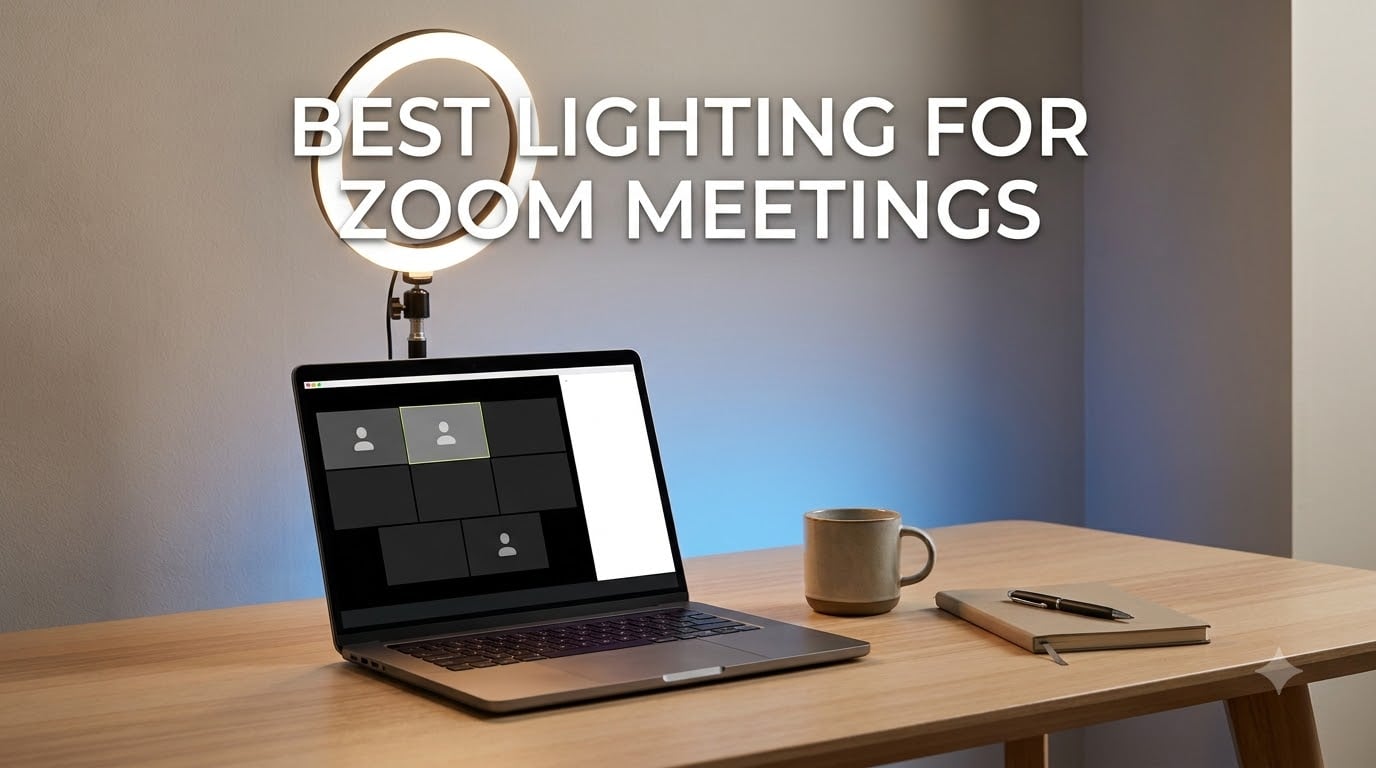 best lighting for Zoom meetings