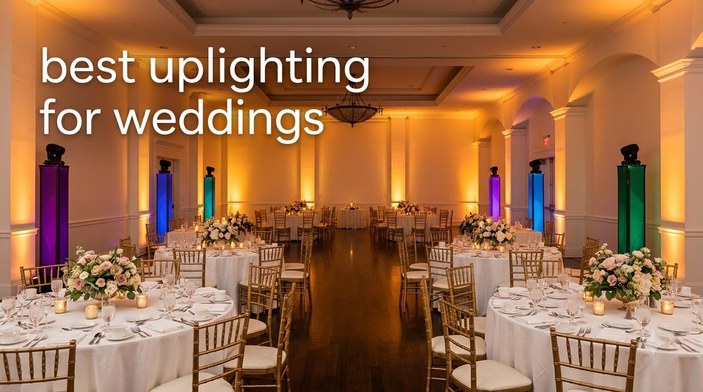 best uplighting for weddings