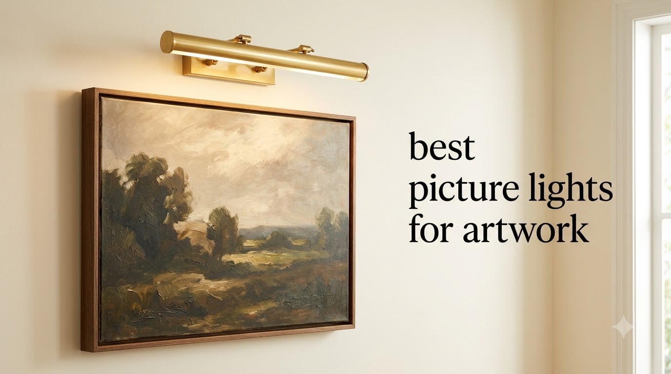 best picture lights for artwork