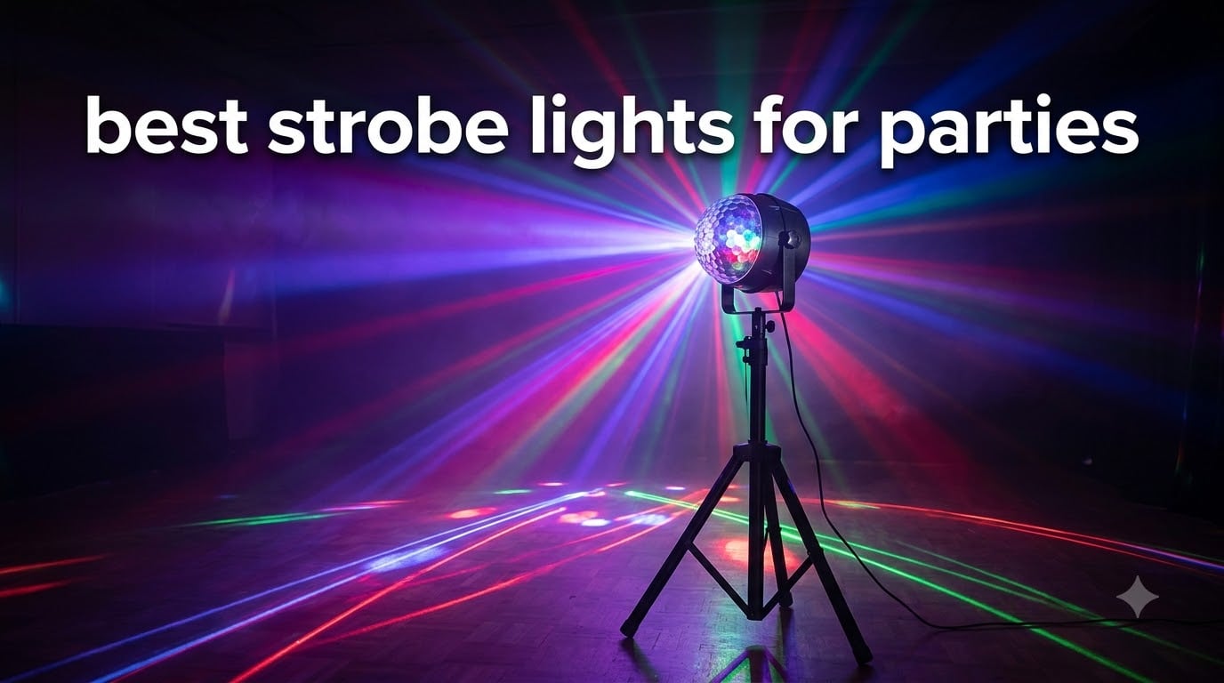 best strobe lights for parties