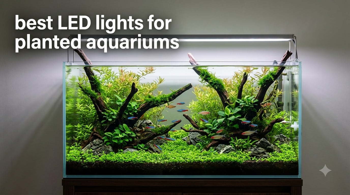 best LED lights for planted aquariums