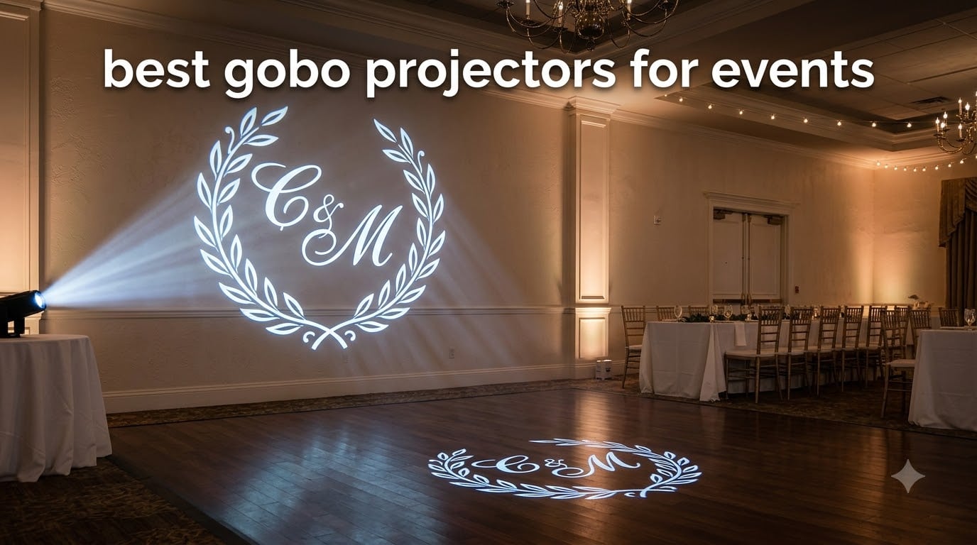 best gobo projectors for events