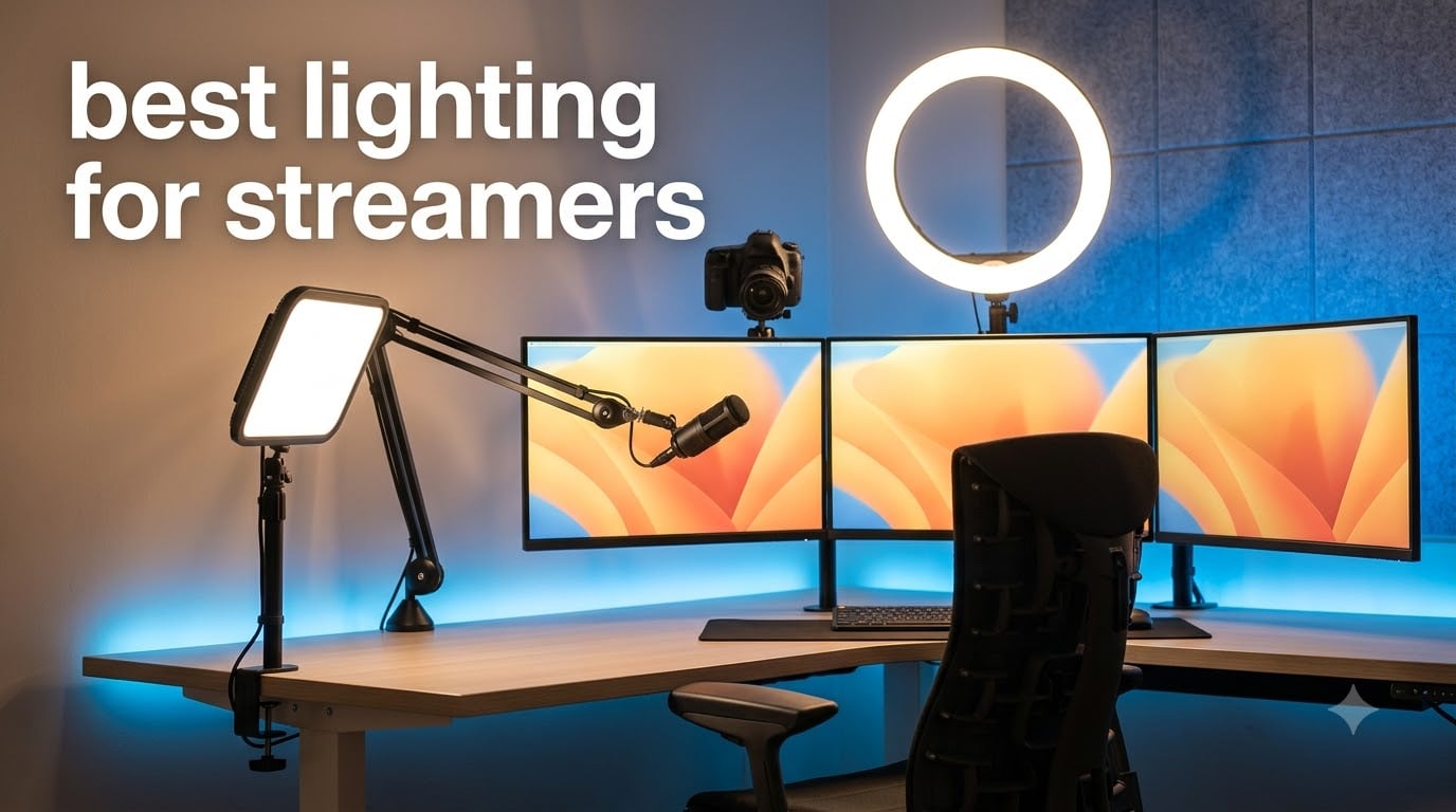 best lighting for streamers