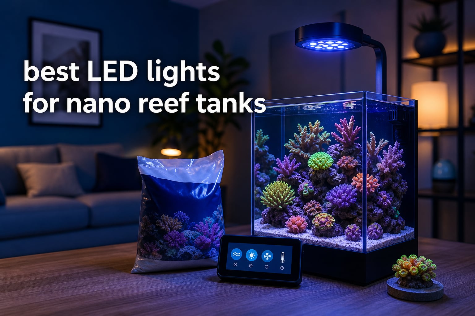 best LED lights for nano reef tanks