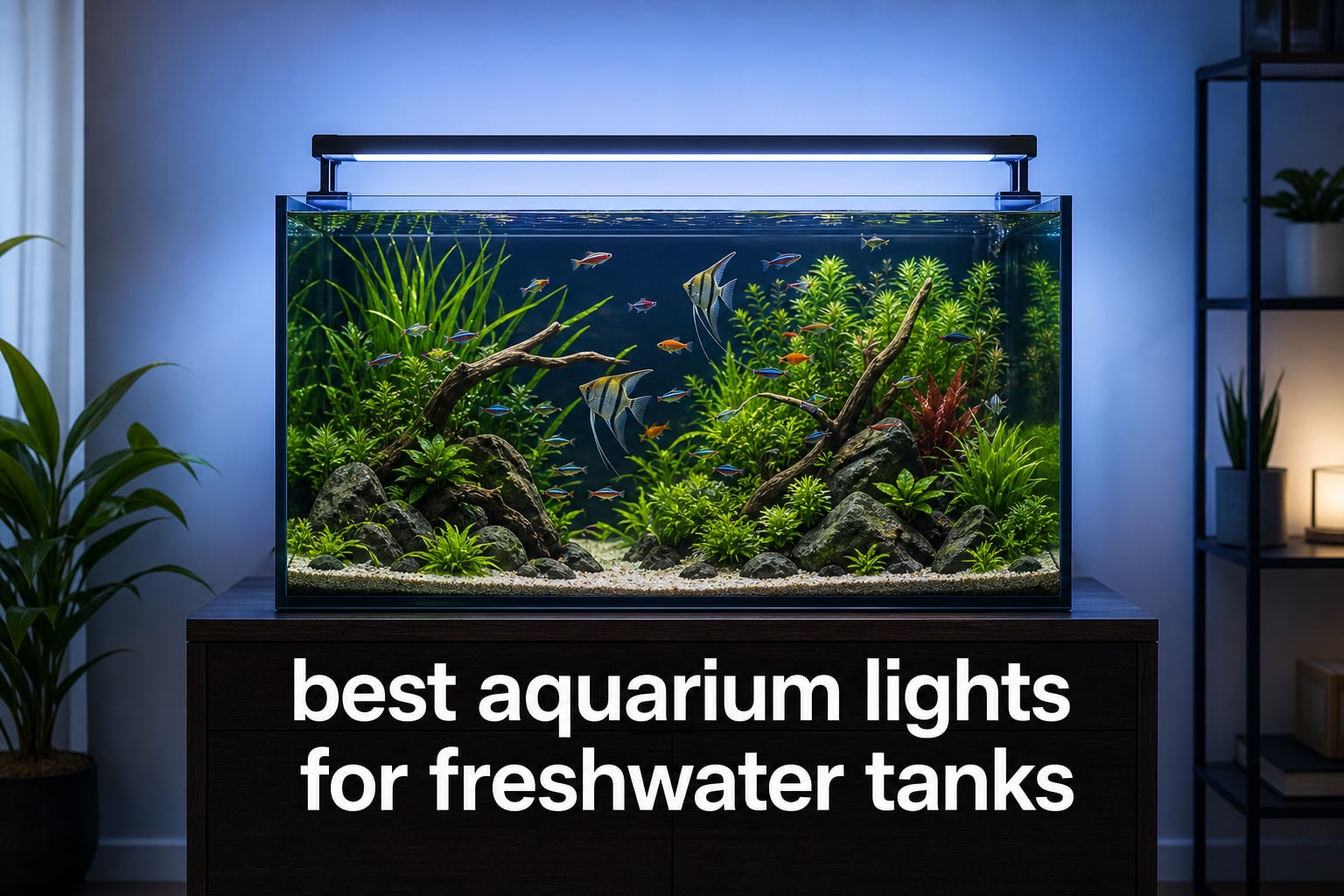 best aquarium lights for freshwater tanks