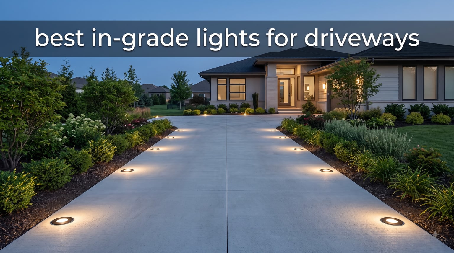 best in-grade lights for driveways
