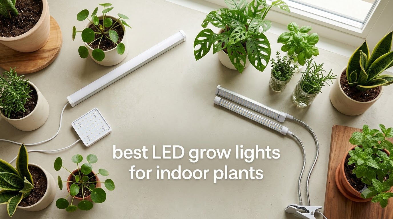 best LED grow lights for indoor plants