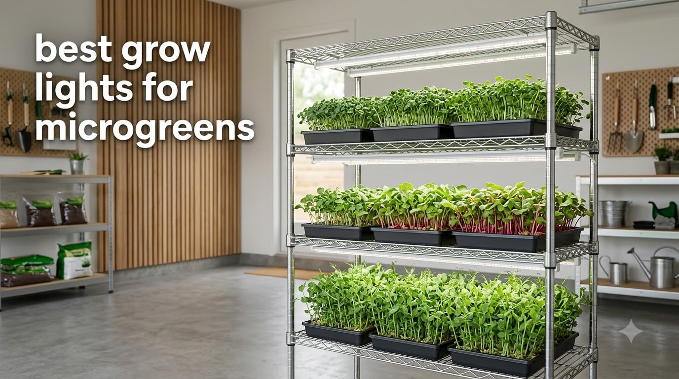 best grow lights for microgreens