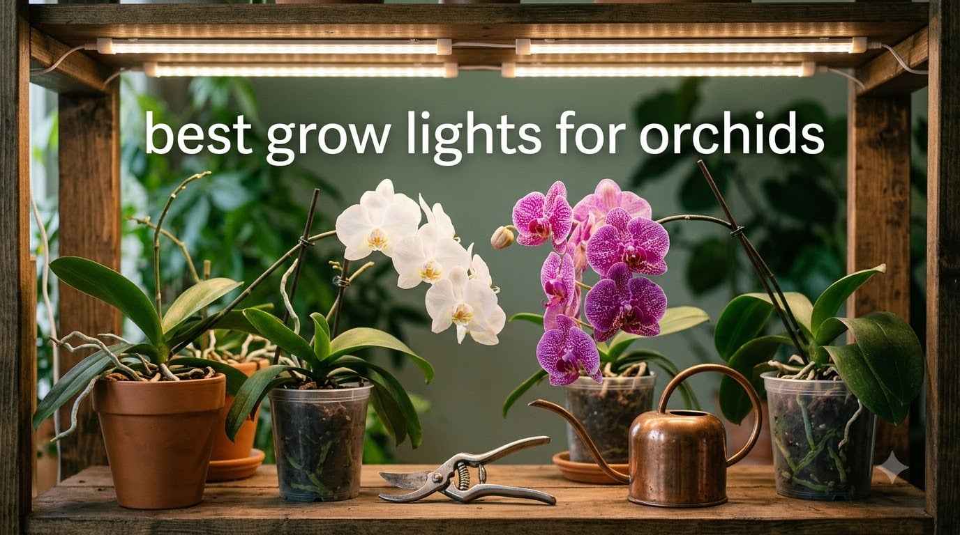 best grow lights for orchids