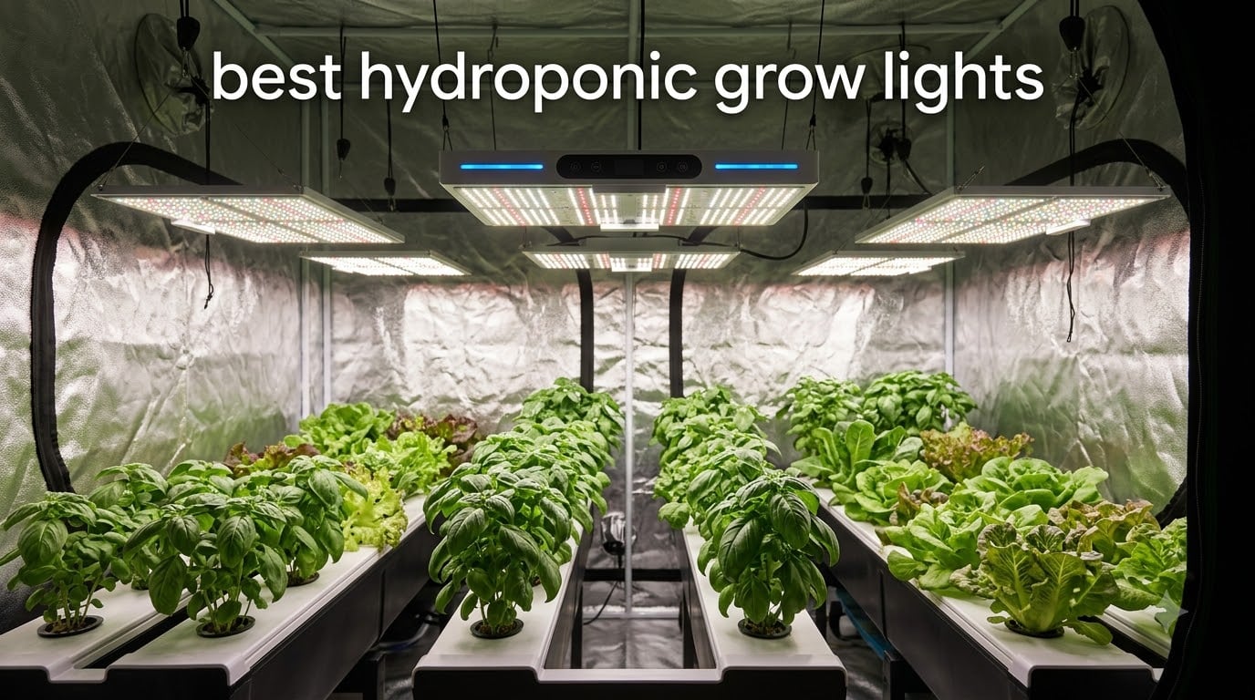 best hydroponic grow lights
