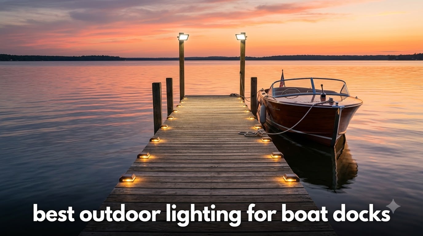 best outdoor lighting for boat docks