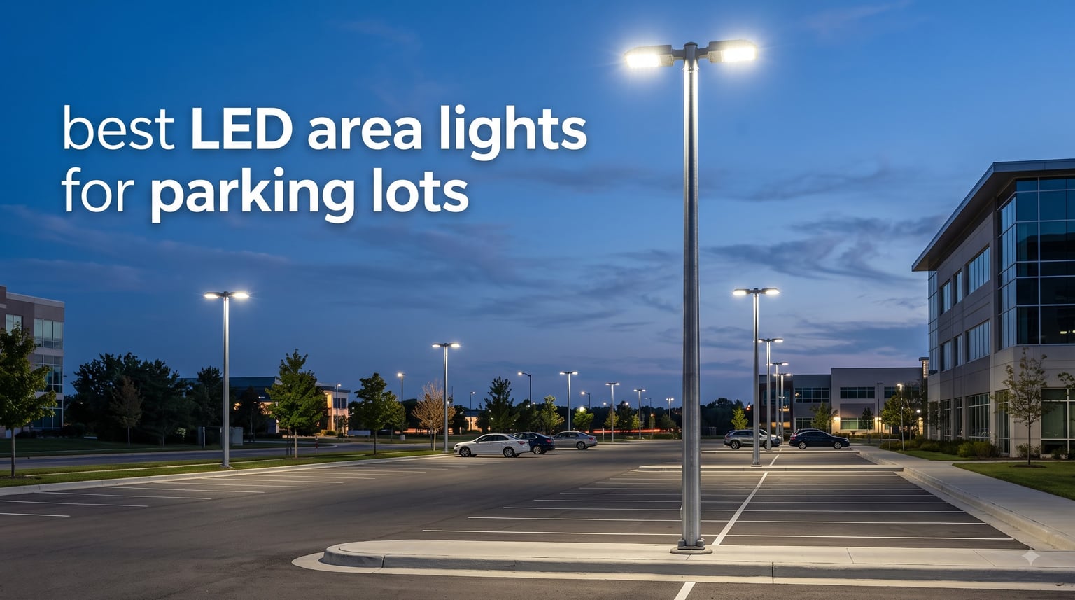 best LED area lights for parking lots