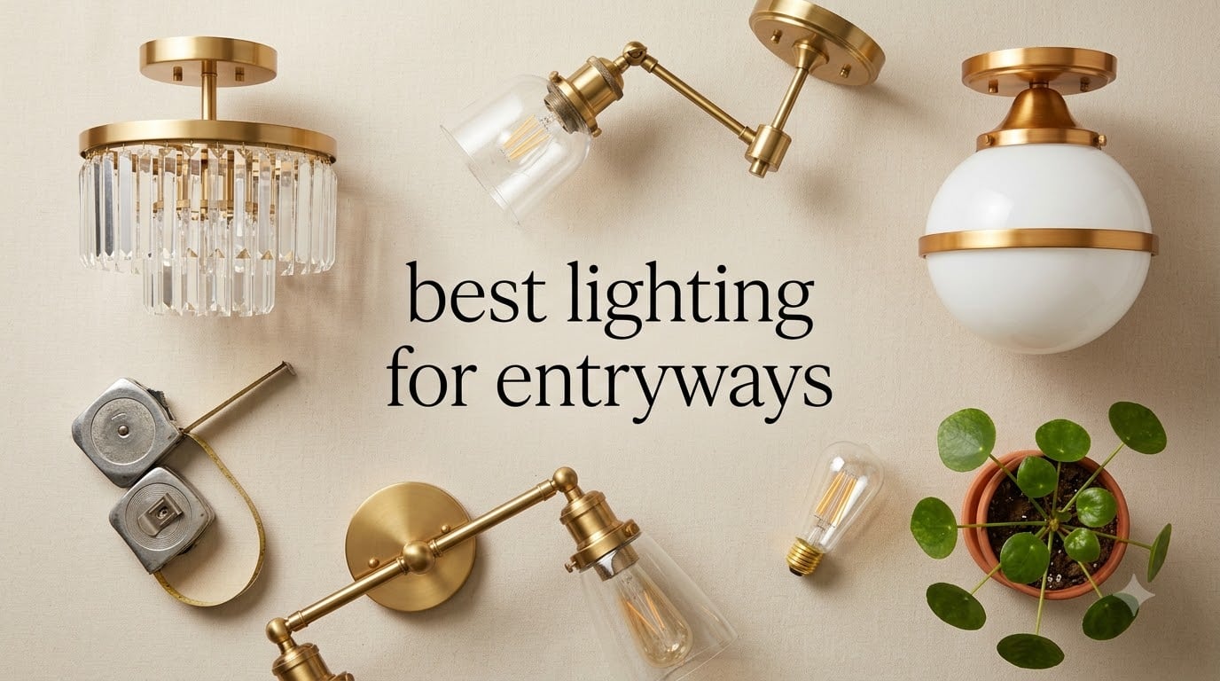 best lighting for entryways