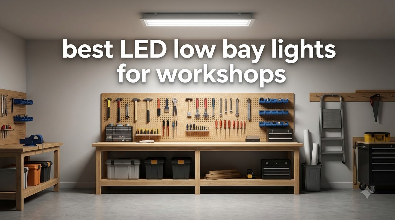 best LED low bay lights for workshops