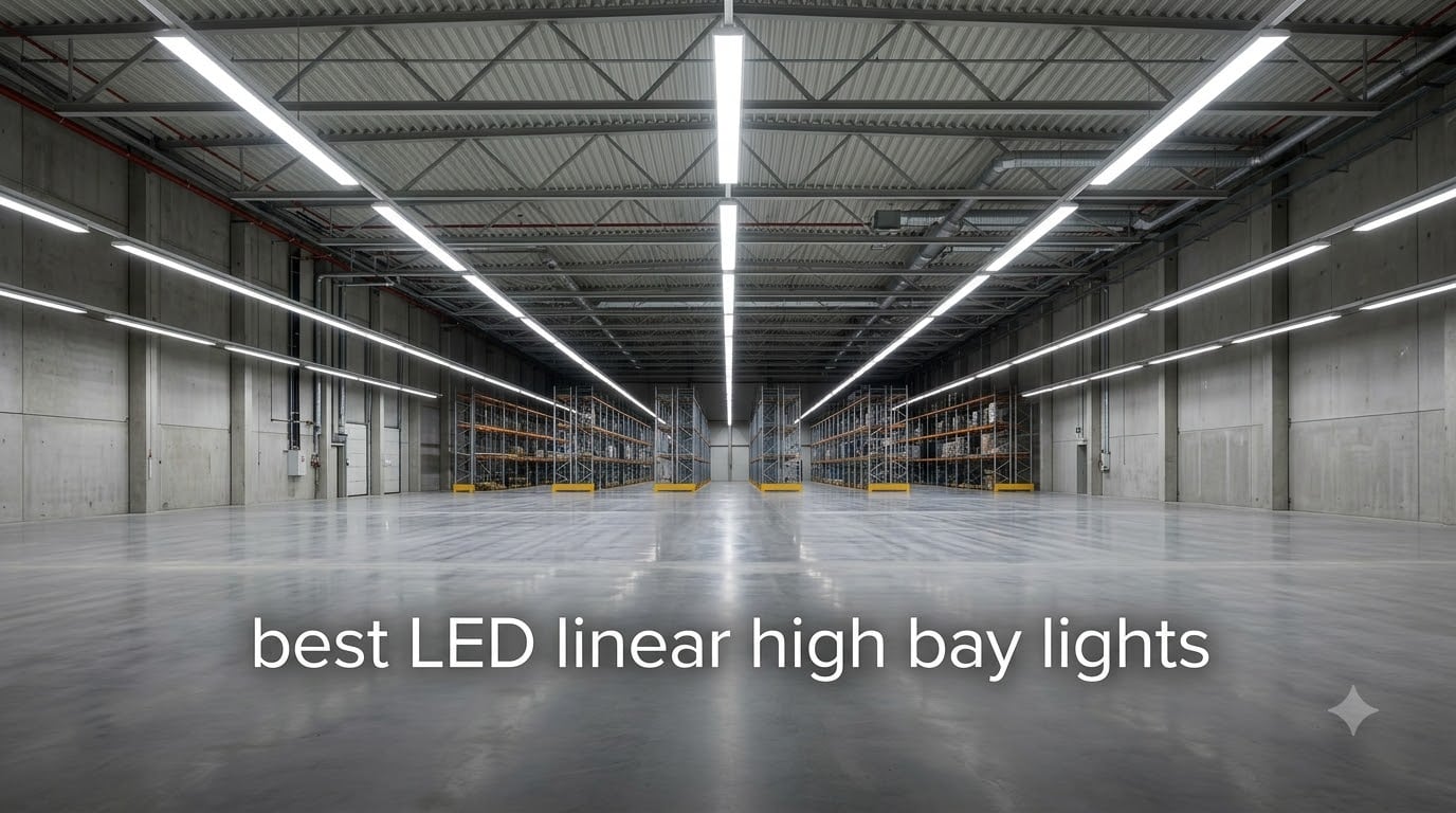 best LED linear high bay lights