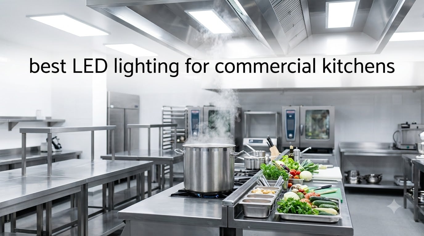 best LED lighting for commercial kitchens