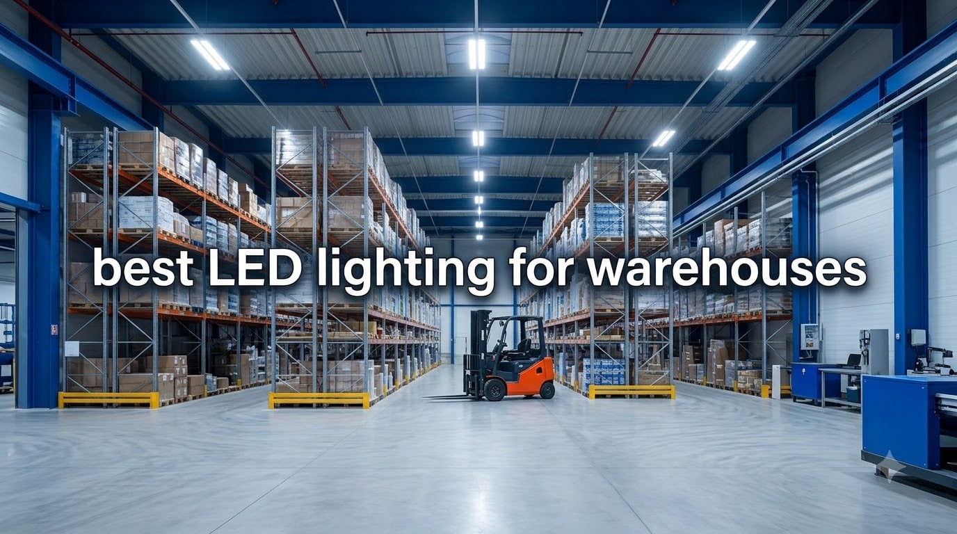 best LED lighting for warehouses