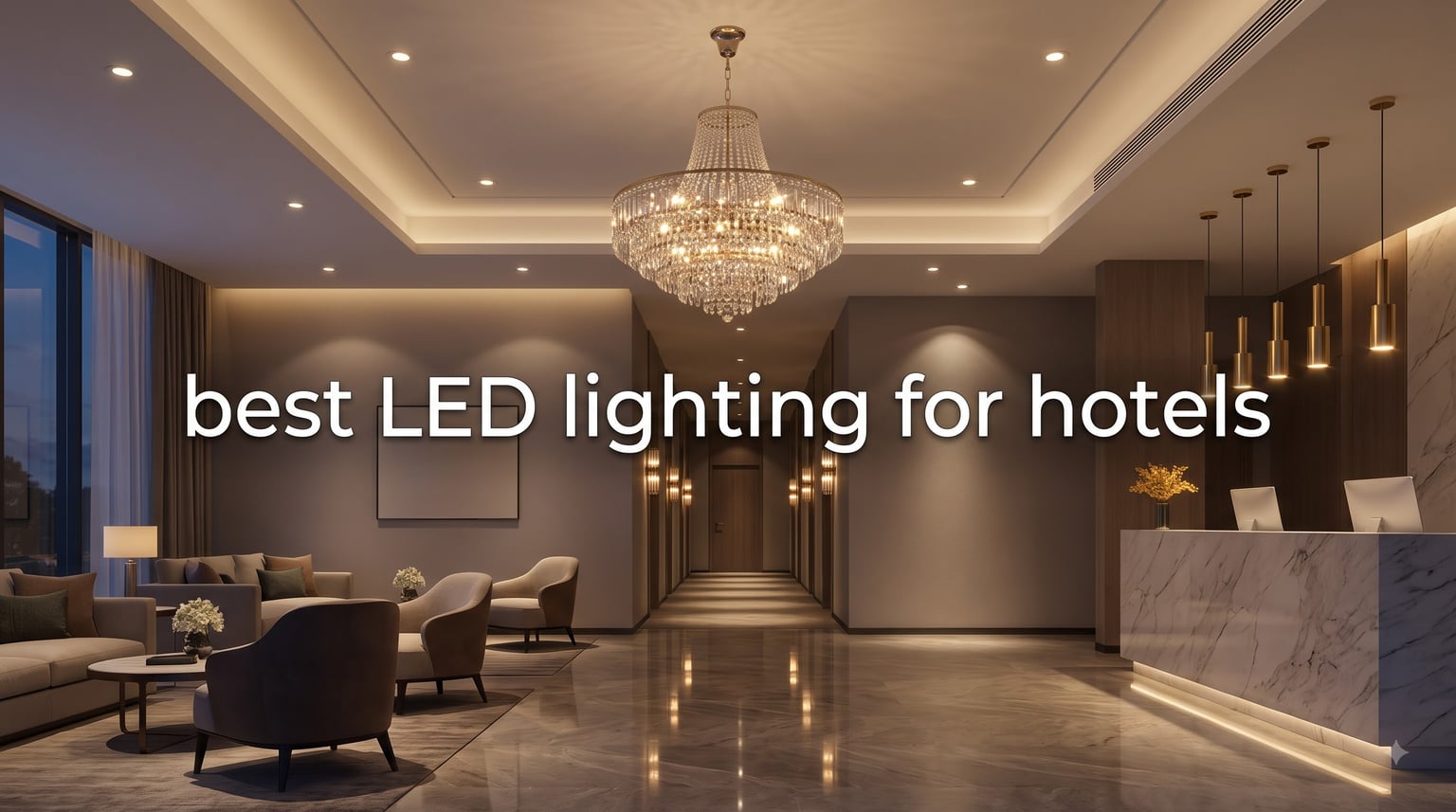 best LED lighting for hotels
