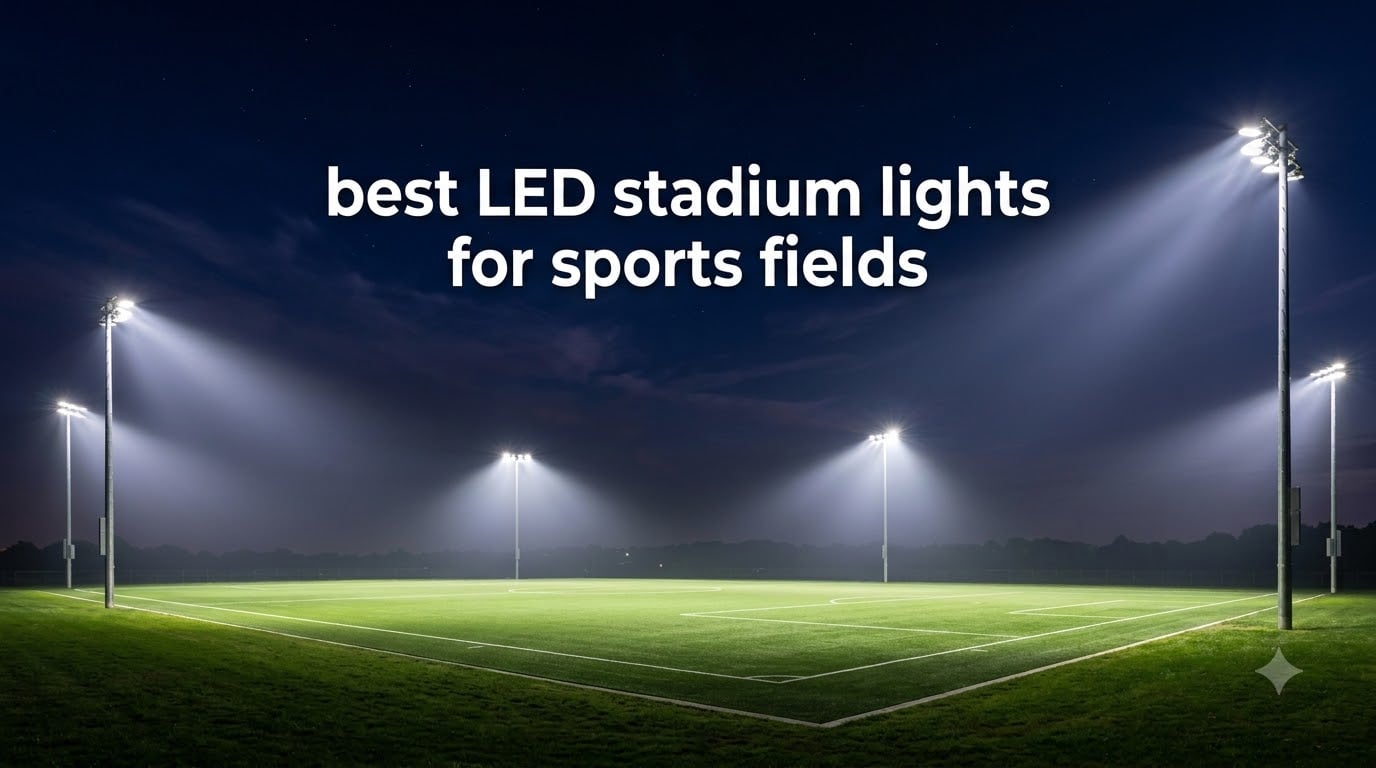 best LED stadium lights for sports fields
