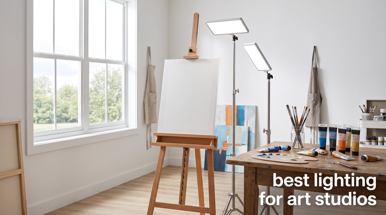best lighting for art studios