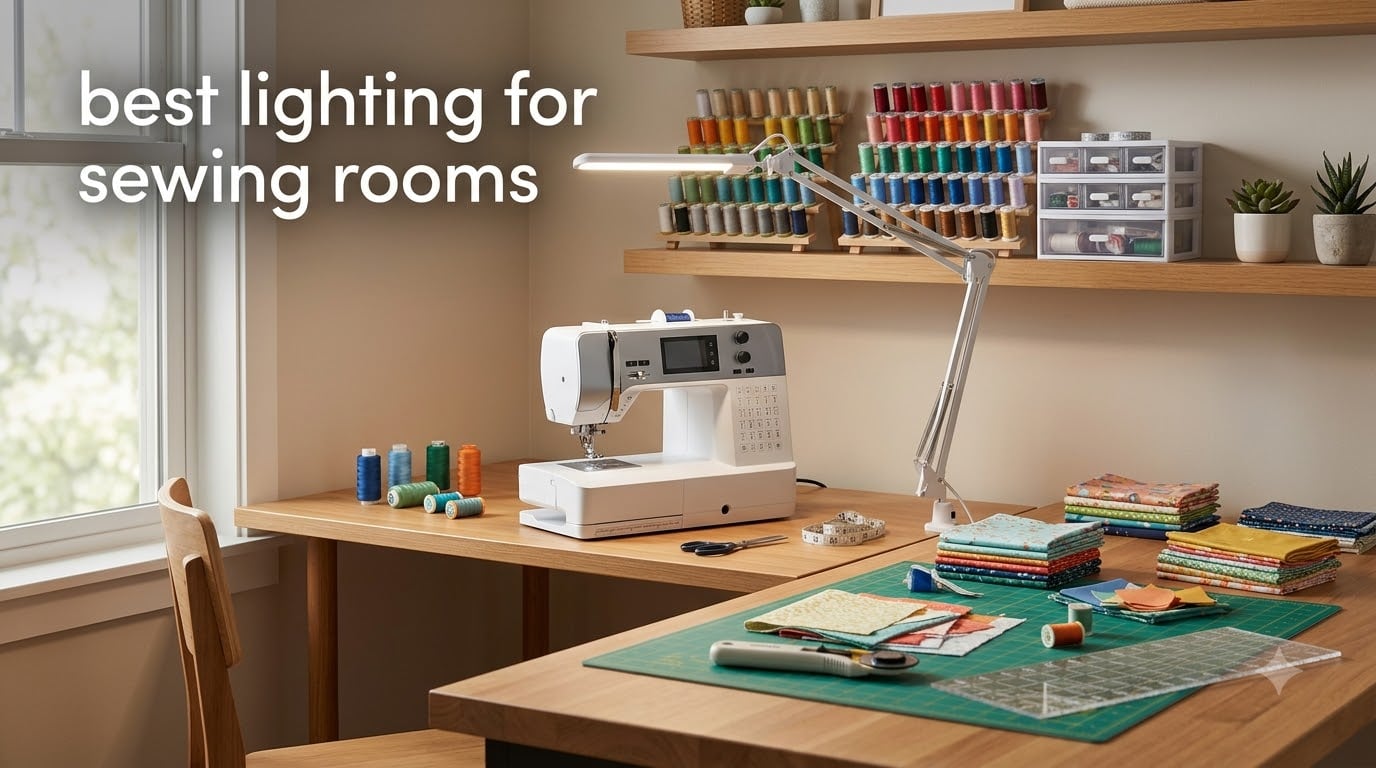 best lighting for sewing rooms