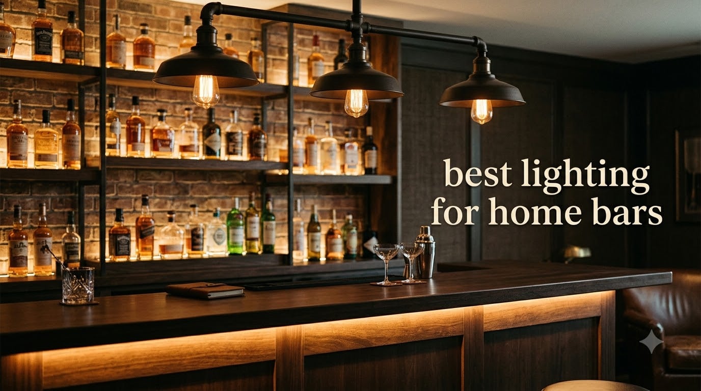 best lighting for home bars