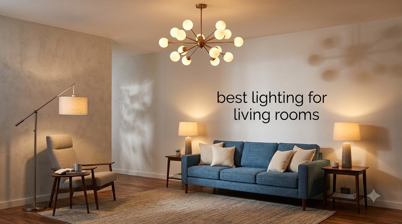 best lighting for living rooms
