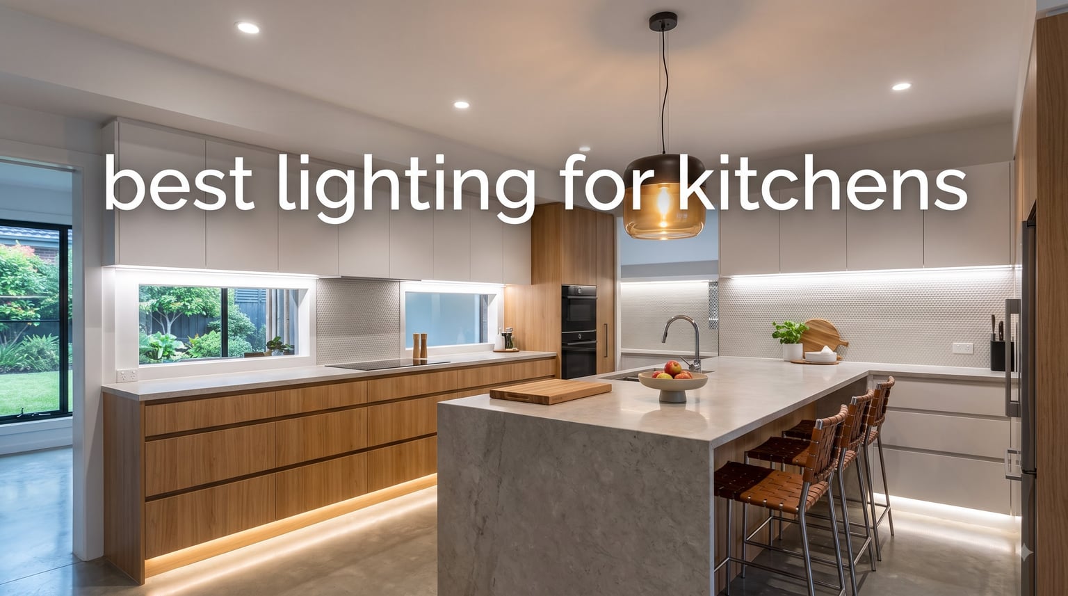 best lighting for kitchens