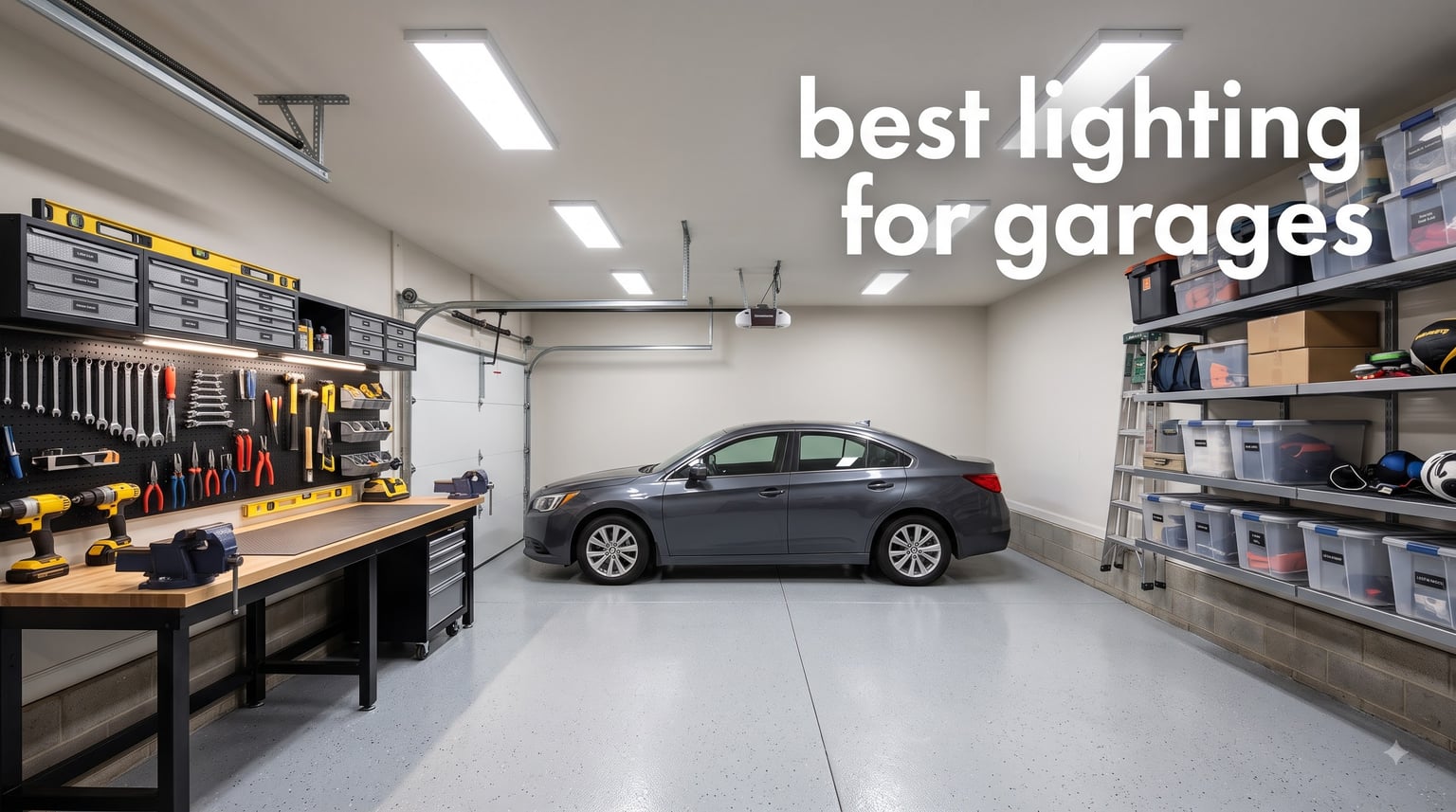 best lighting for garages