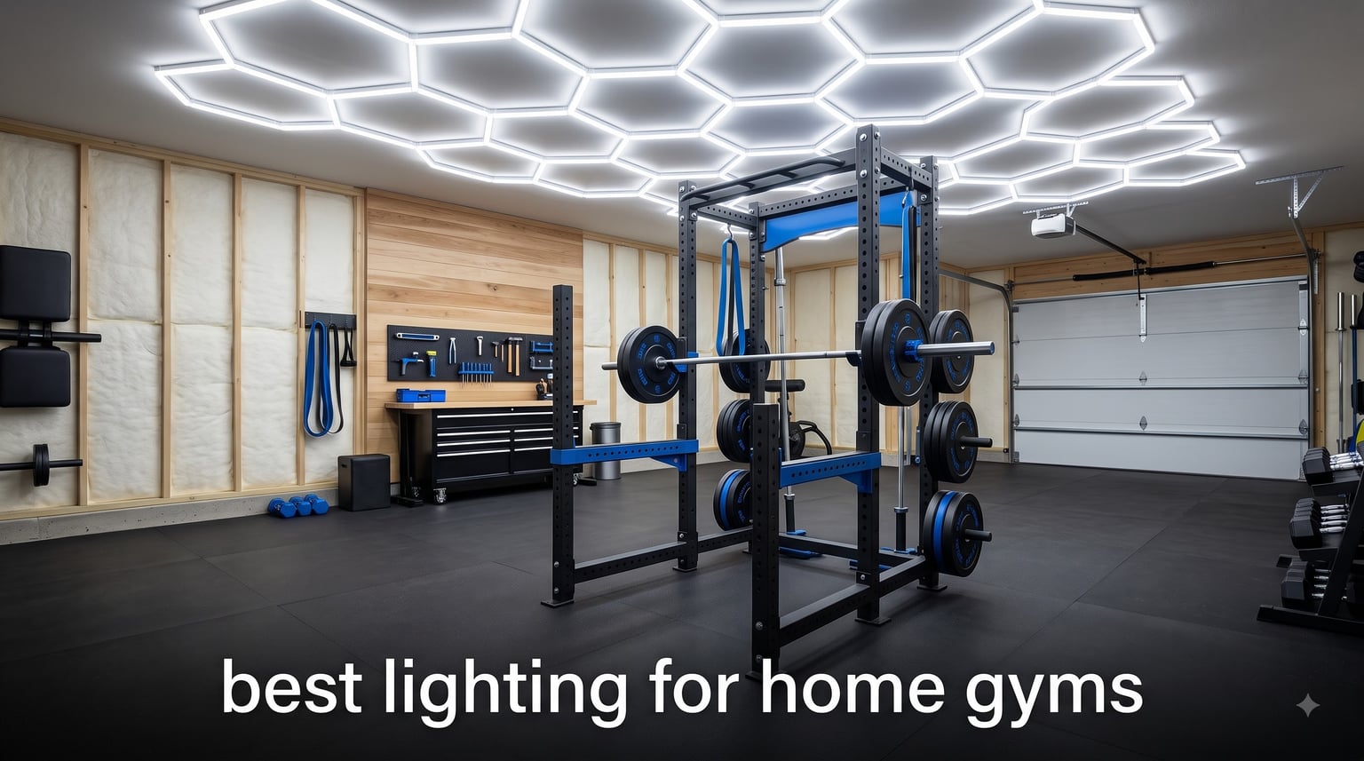 best lighting for home gyms
