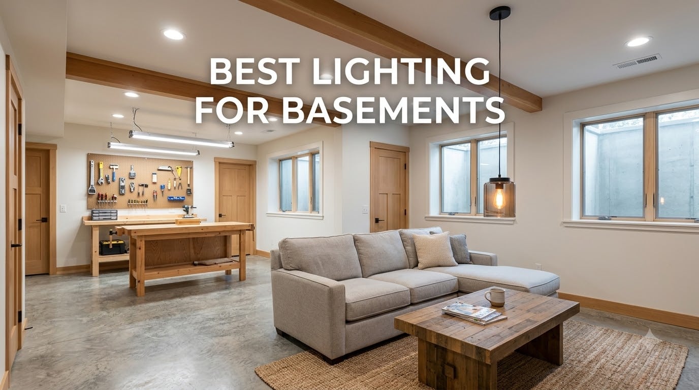 best lighting for basements
