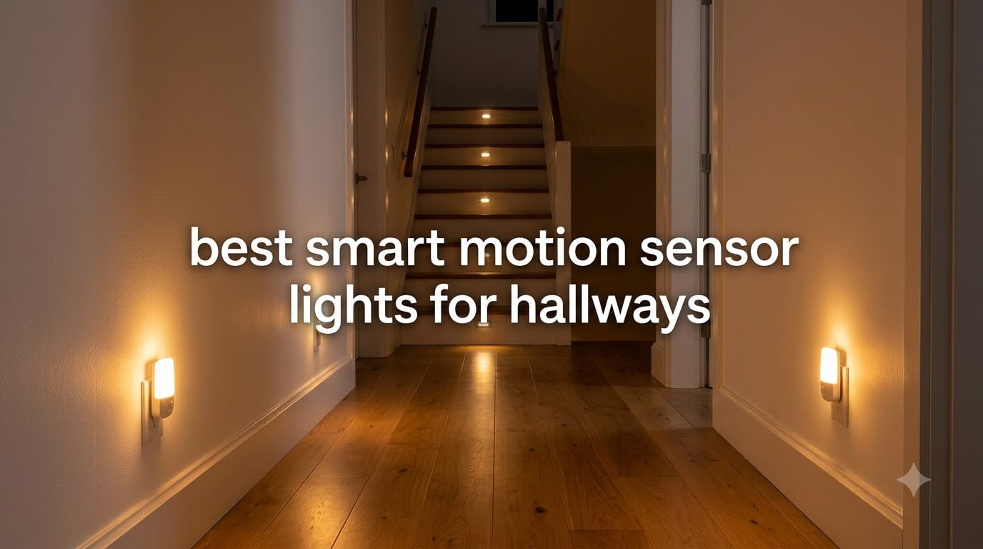 best smart motion sensor lights for hallways