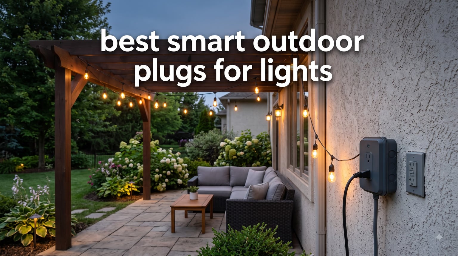 best smart outdoor plugs for lights