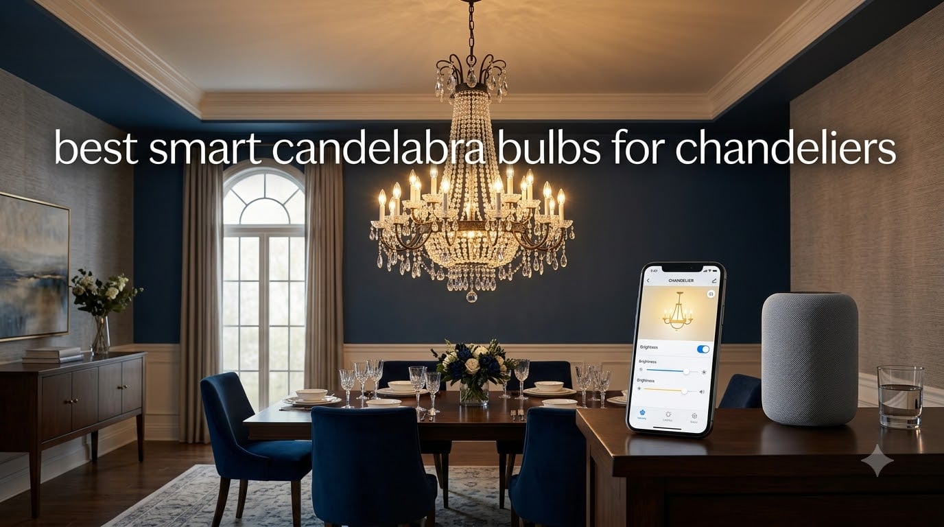 best smart candelabra bulbs for chandeliers